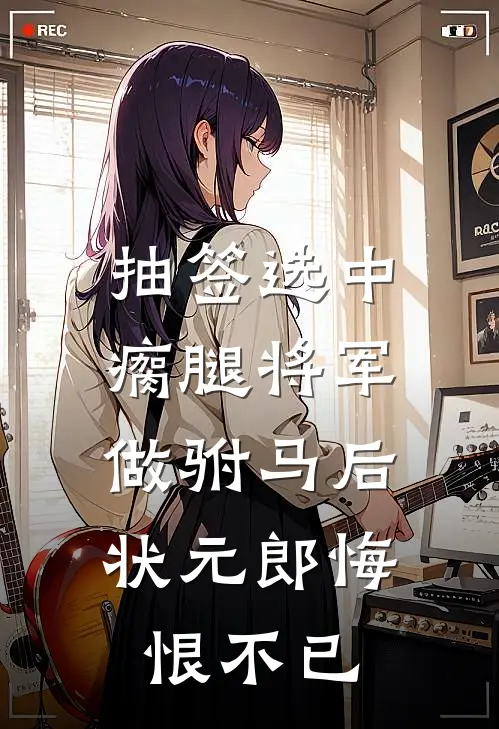 抽签选中瘸腿将军做驸马后，状元郎悔恨不已