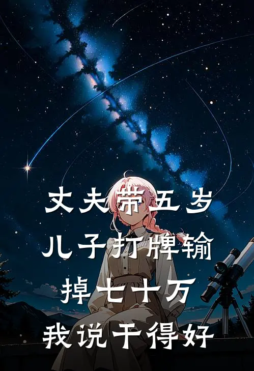 丈夫带五岁儿子打牌输掉七十万，我说干得好