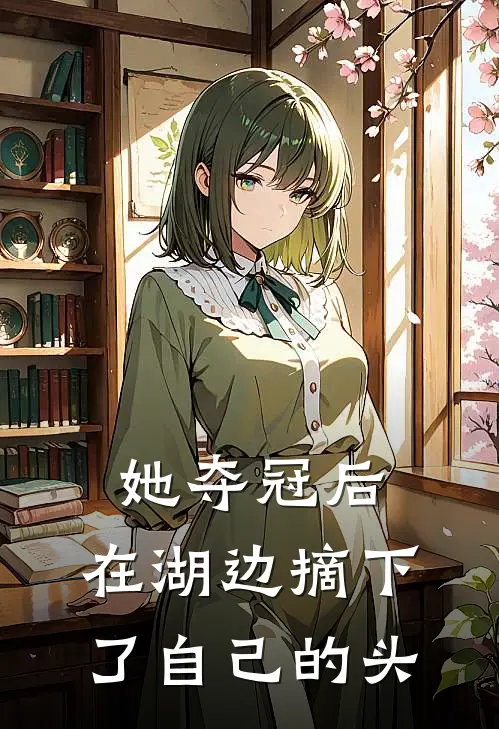 她夺冠后，在湖边摘下了自己的头