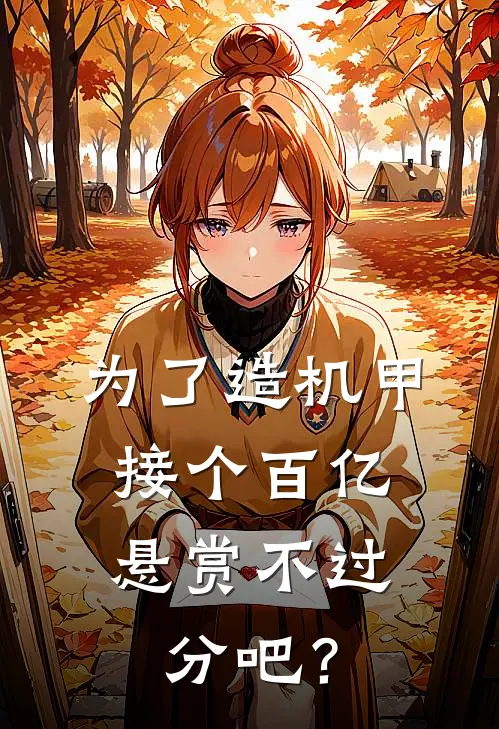 为了造机甲，接个百亿悬赏不过分吧？