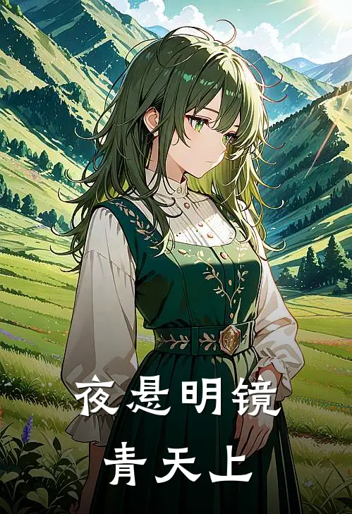 夜悬明镜青天上