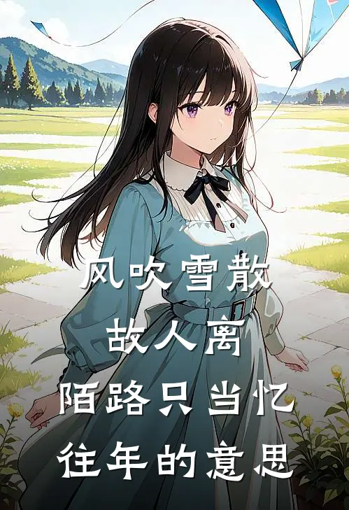 风吹雪散故人离,陌路只当忆往年的意思