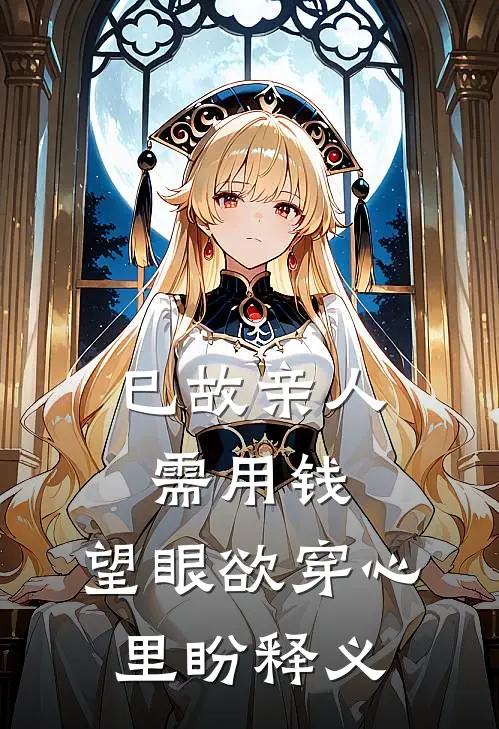 巳故亲人需用钱,望眼欲穿心里盼释义