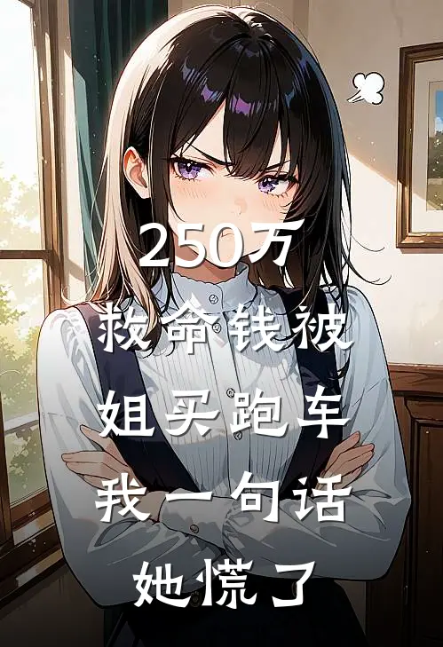 250万救命钱被姐买跑车，我一句话，她慌了